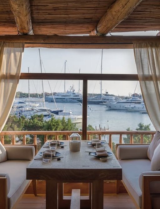 Dining area at Novikov