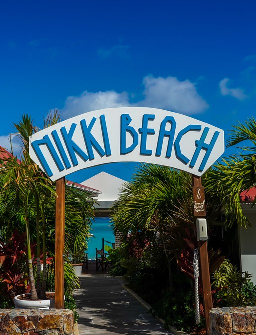 Nikki Beach in St Barts, Caribbean