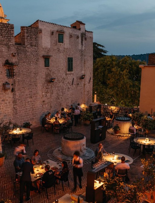 luxury Michelin Star restaurant in croatia