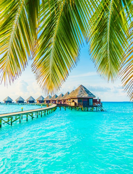 Beautiful resort in the Maldives