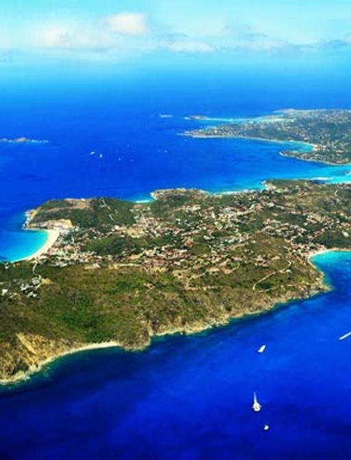 The glamorous Caribbean island of St Barths