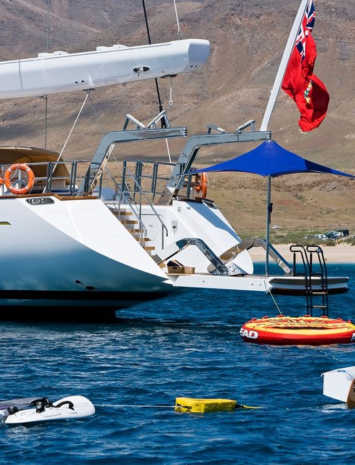 Superyacht ETHEREAL's toys and tenders