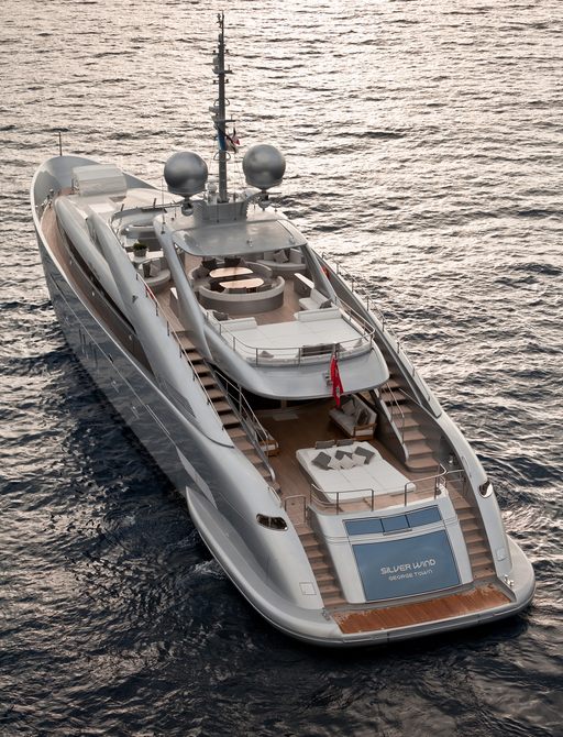 charter yacht ‘Silver Wind’ cruises on charter in the Mediterranean 