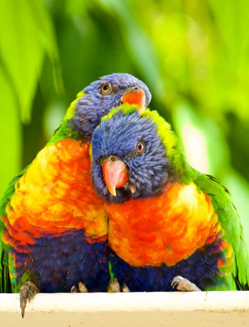 Tropical birds in Queensland Australia