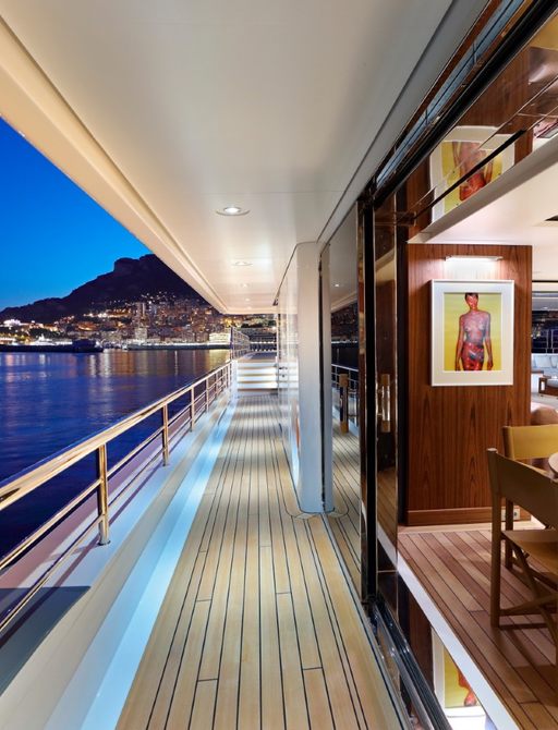 beautiful views onboard luxury superyacht charter 