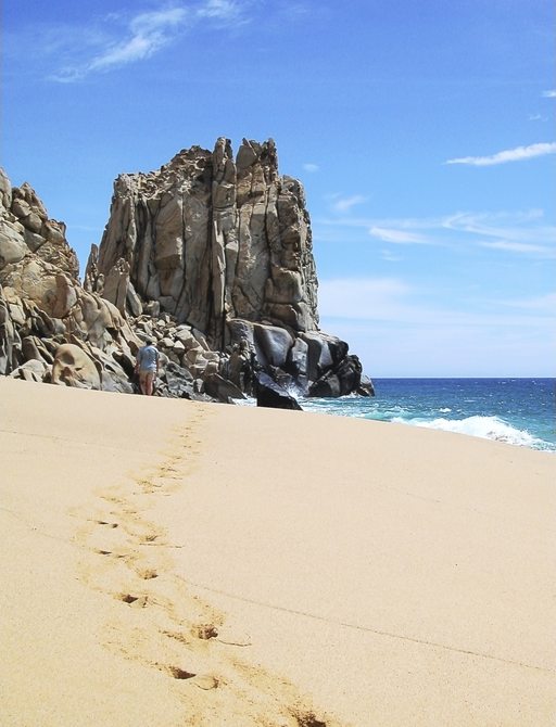 Mexico sandy beach
