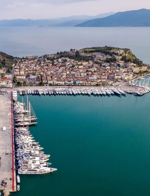 View of the show in Nafplion port