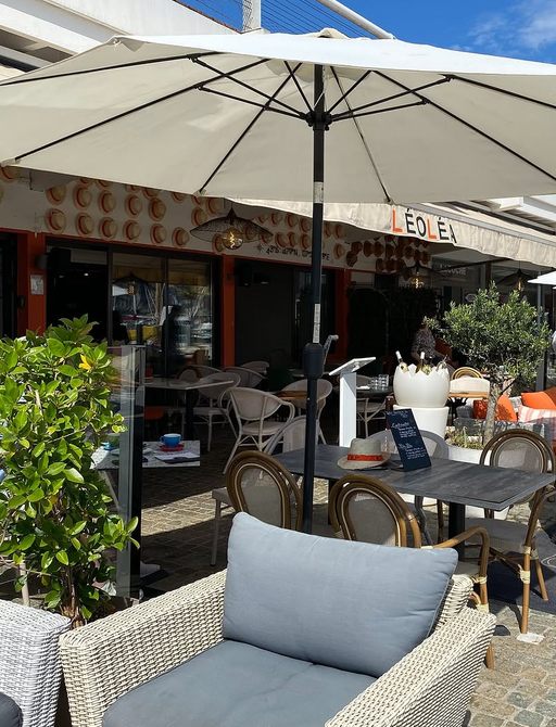 Leo Lea St Jean Cap Ferrat exterior dining area
