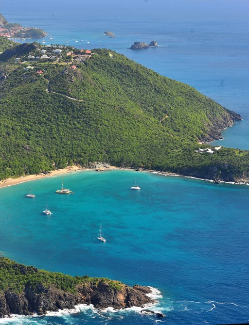 St Barts in the Caribbean