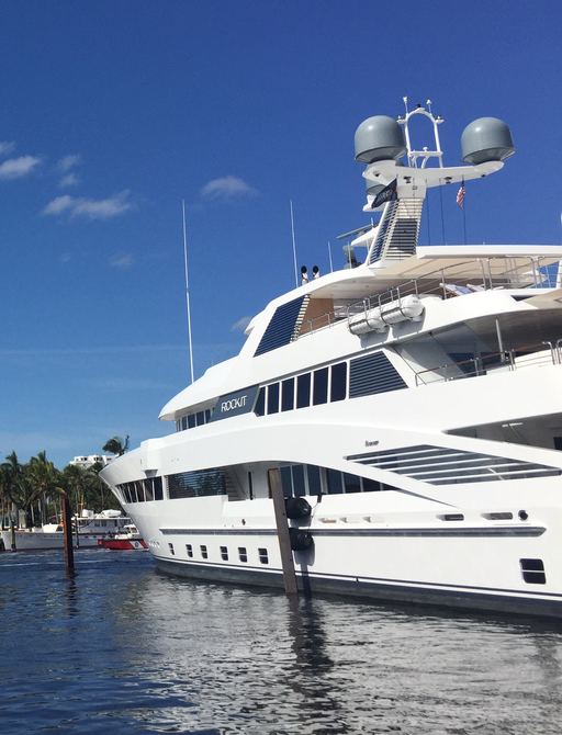 Feadship superyacht ROCK.IT at FLIBS 2017