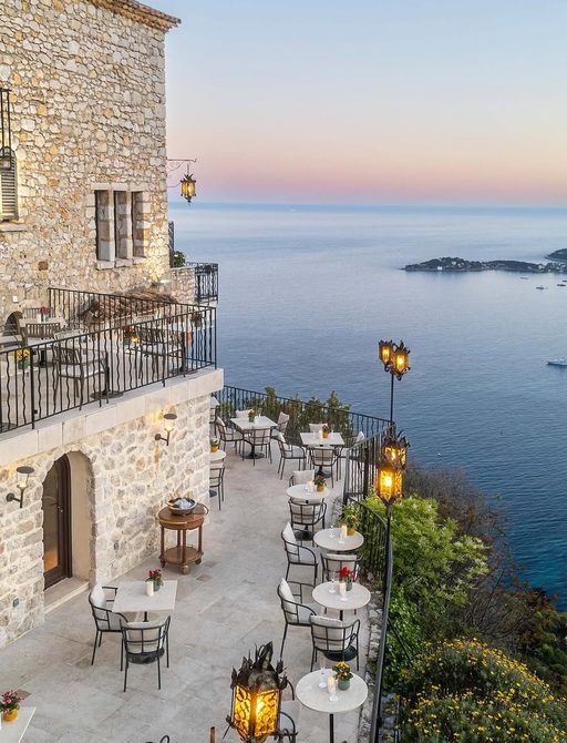 Chateau Eza outdoor aerial view