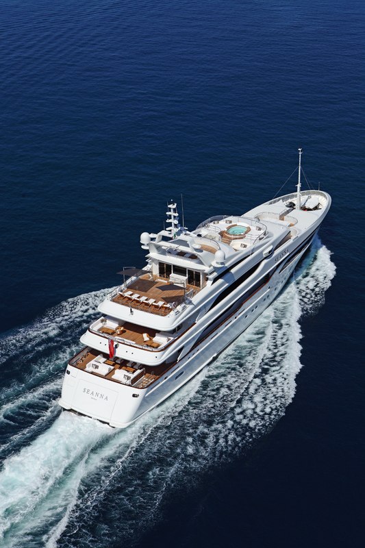 cost to book my seanna yacht