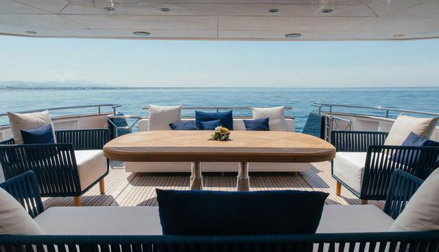 Lady in Blue Yacht 2