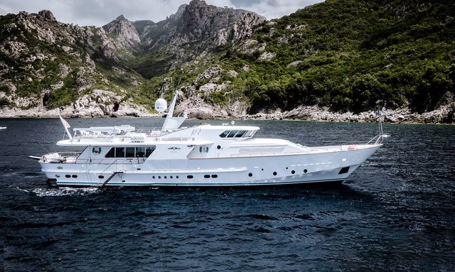 Last chance to charter 31m motor yacht VESPUCCI in the Mediterranean