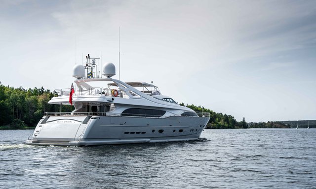 Superyacht QUEEN OF SHEBA available for summer charters in Sweden