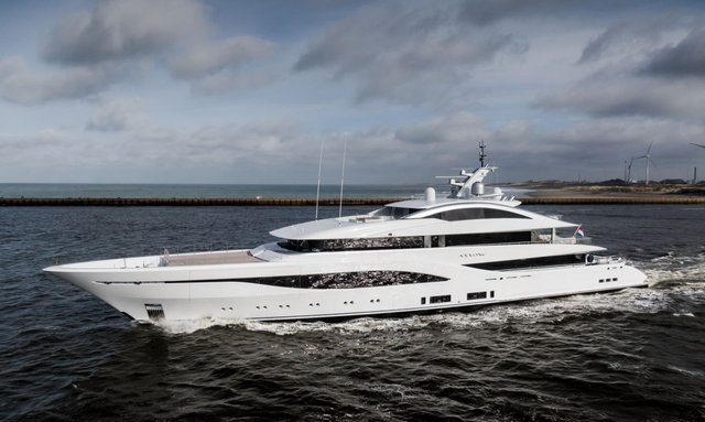 Video: Feadship charter yacht ARROW delivered