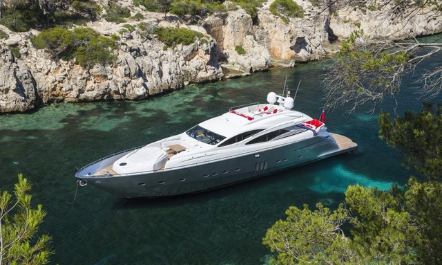 Ibiza yacht charters available with luxury yacht ‘Tiger Lily of London’