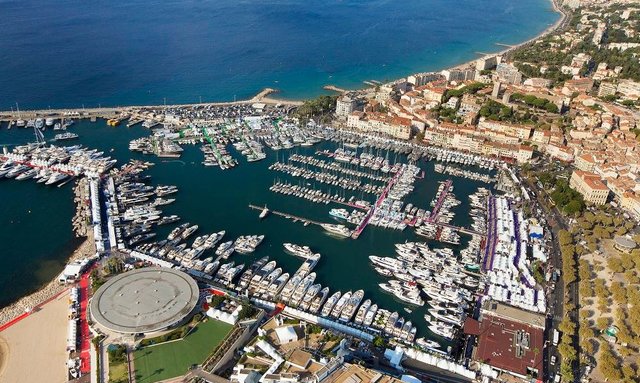 Charter Yachts Gather for the Cannes Yachting Festival