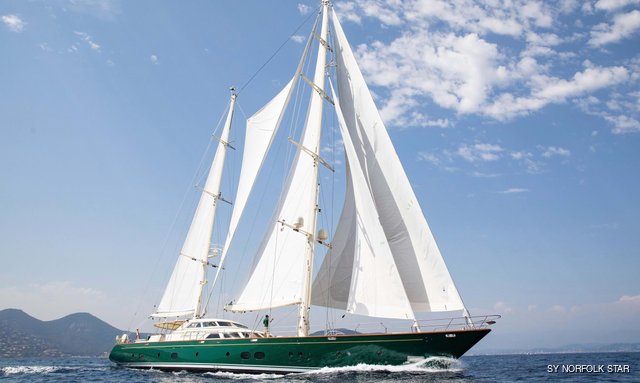 Sailing yacht NORFOLK STAR refitted and fresh for charter in the Mediterranean