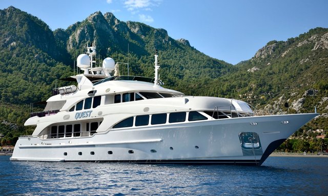 Benetti superyacht QUEST R joins Mediterranean yacht charter fleet