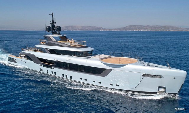 Award-winning superyacht GECO opens September Greece yacht charter availability from Athens