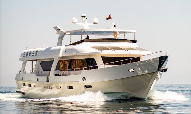 29M Motor Yacht VISION joins Middle East yacht charter fleet