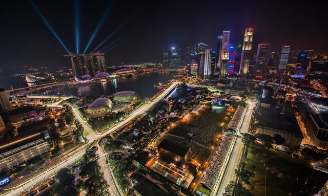 The Marina Bay Street Circuit, Singapore