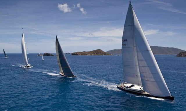 loro piana superyacht regatta & rendezvous in british virgin islands 