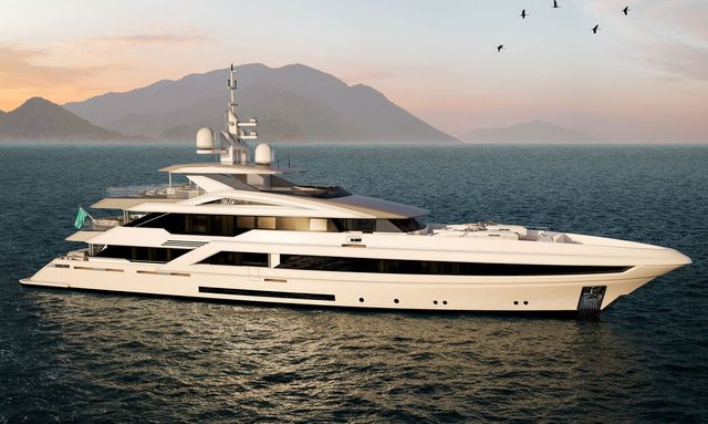 Superyacht ‘Project Tala’ ready for outfitting 