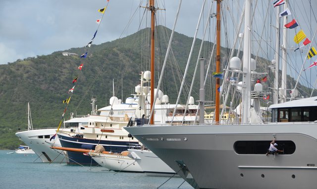 Final Preparations for Antigua Charter Show