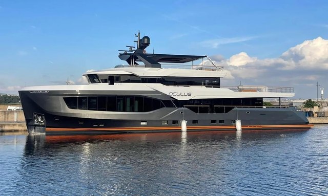 Brand new 37m explorer  OCULUS joins the  yacht charter fleet