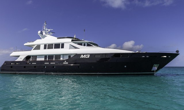 Jump onboard film star superyacht M3 for a spring discount