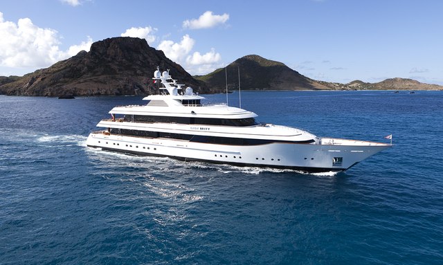 LADY BRITT offers last minute availability for indulgent Saint Martin yacht charters
