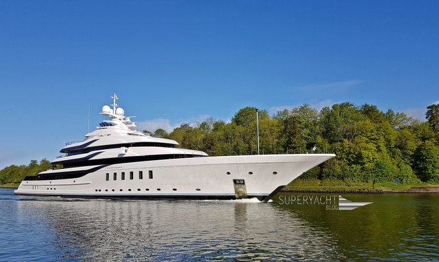 Lurssen's 95m yacht Madsummer starts sea trials 