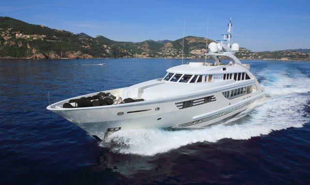 East Mediterranean charter special: last-minute availability for 47.5m superyacht ROLA