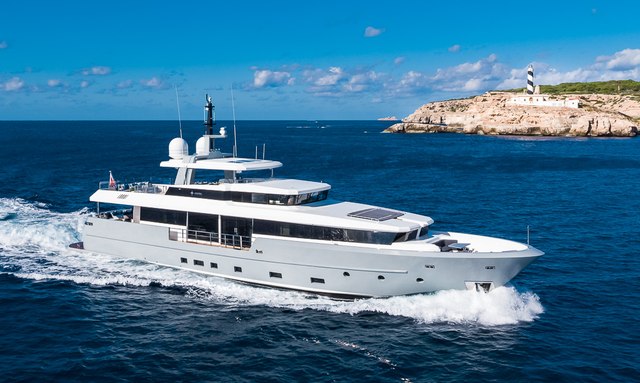 Brand new to the Mediterranean charter fleet: 35m ‘Cinquanta 50’