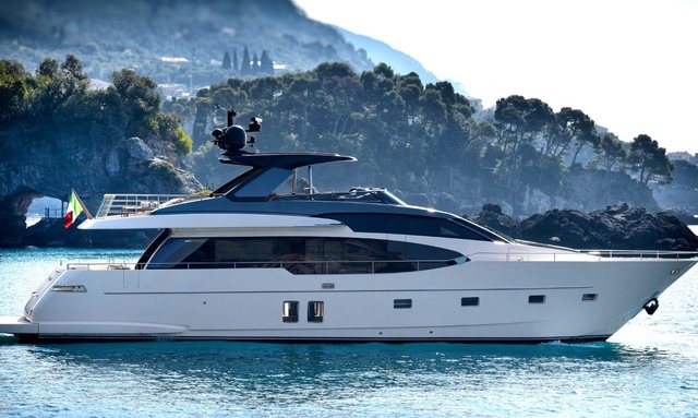 Brand new superyacht LUCKY joins the charter fleet in the Mediterranean