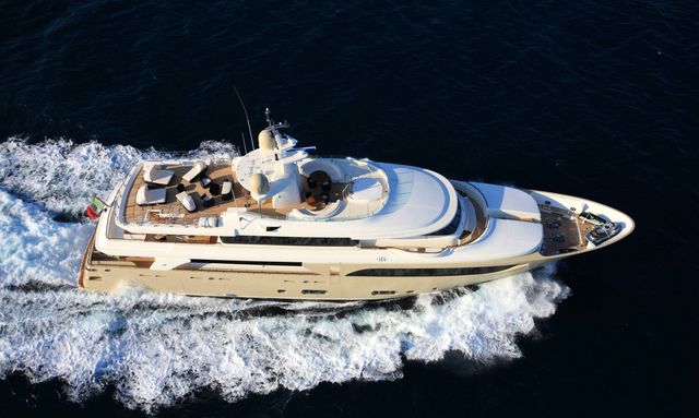 Superyacht BEHIKE creates a splash onto the luxury charter fleet