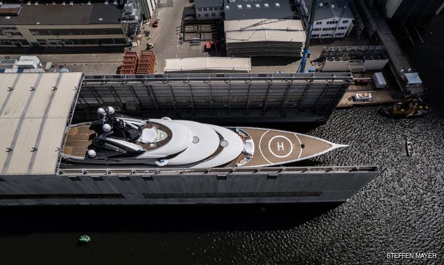 Exclusive:  Lurssen launches 122m Project JAG