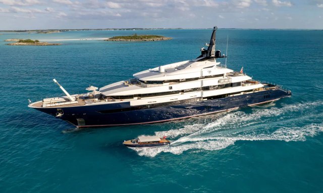 Iconic MAN OF STEEL available for West Mediterranean charters for the very first time 