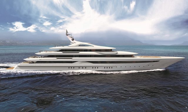 Brand new 95m charter yacht O’PARI on track for 2020 delivery 