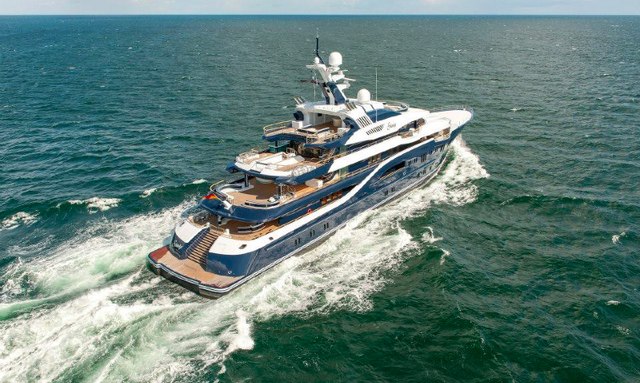 Charter Yacht SOLANDGE Delivered by Lurssen
