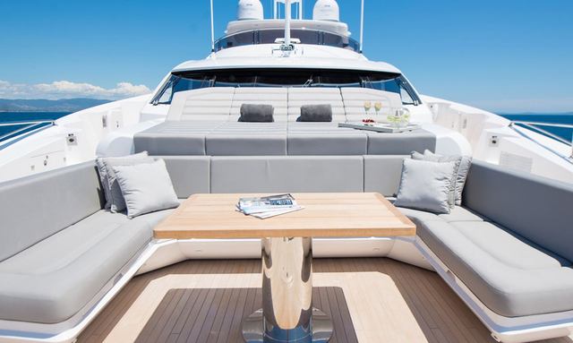 Sneak preview inside new-to-charter M/Y ‘Aqua Libra’