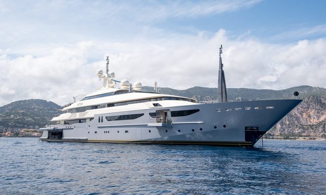 Standout 72m superyacht ARBEMA joins the fleet in the Caribbean