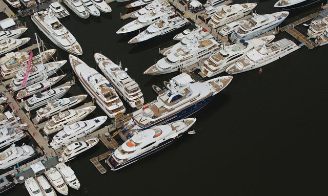 Superyachts Gather for the Palm Beach Boat Show
