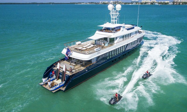 Turquoise superyacht ‘Ice 5’  to undergo complete refit 