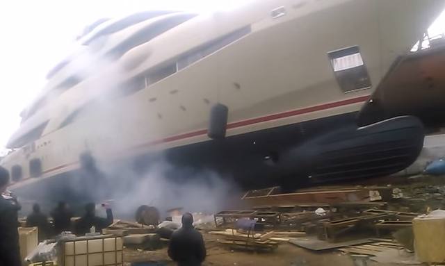 72m M/Y O'Pari 3 Launched in Greece