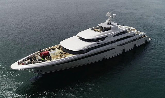 New 85m M/Y O’PTASIA launched by Golden Yachts
