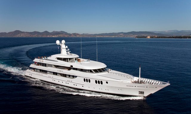 Elegant 65m M/Y TRIDENT finally joins the charter fleet