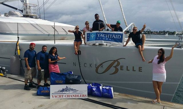 ‘Necker Belle’ Yacht and YachtAid Global